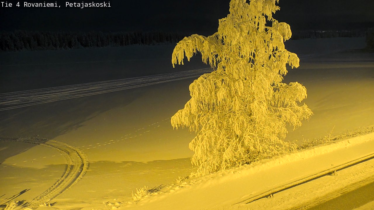 Kelikamerat Kuva Tie 4 Rovaniemi, Petäjäskoski, Rovaniemi, Lappi
