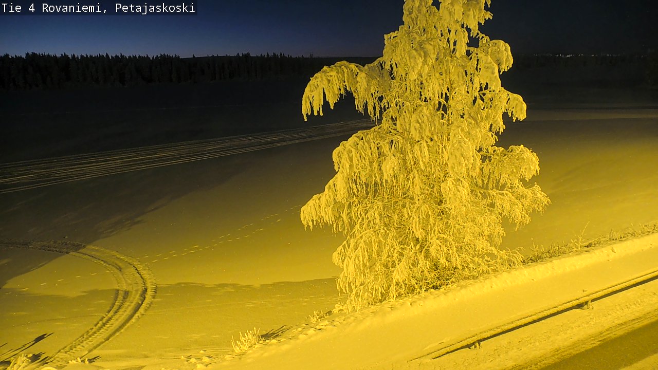 Kelikamerat Kuva Tie 4 Rovaniemi, Petäjäskoski, Rovaniemi, Lappi