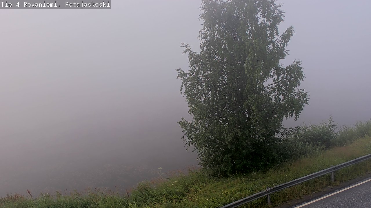 Weather Camera Image Väg 4 Rovaniemi, Petäjäskoski, Rovaniemi, Lappi