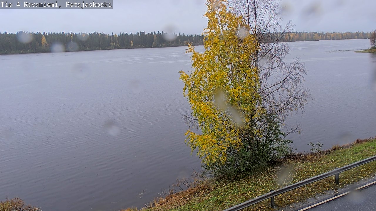 Weather Camera Image Väg 4 Rovaniemi, Petäjäskoski, Rovaniemi, Lappi