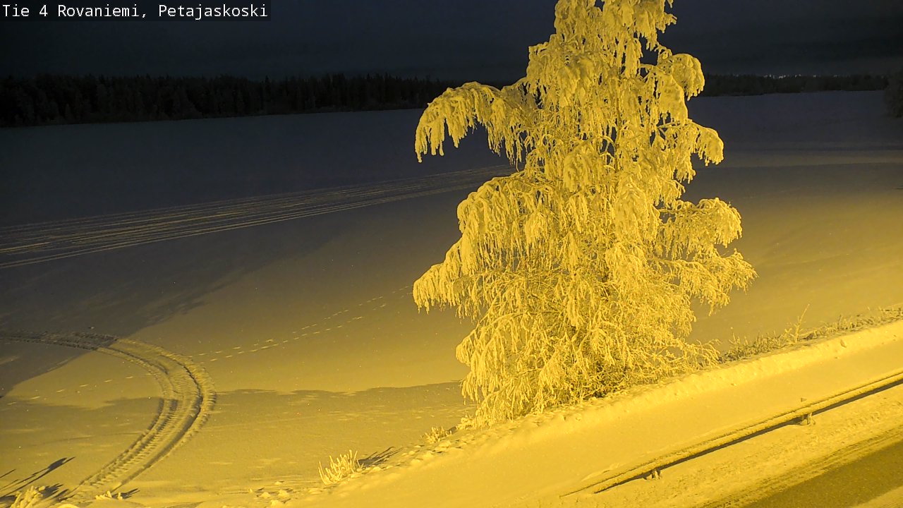 Kelikamerat Kuva Tie 4 Rovaniemi, Petäjäskoski, Rovaniemi, Lappi