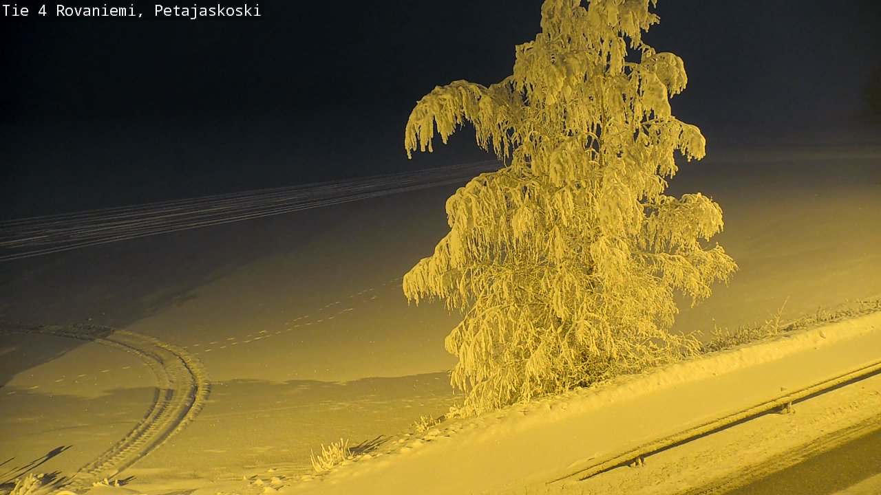 Kelikamerat Kuva Tie 4 Rovaniemi, Petäjäskoski, Rovaniemi, Lappi