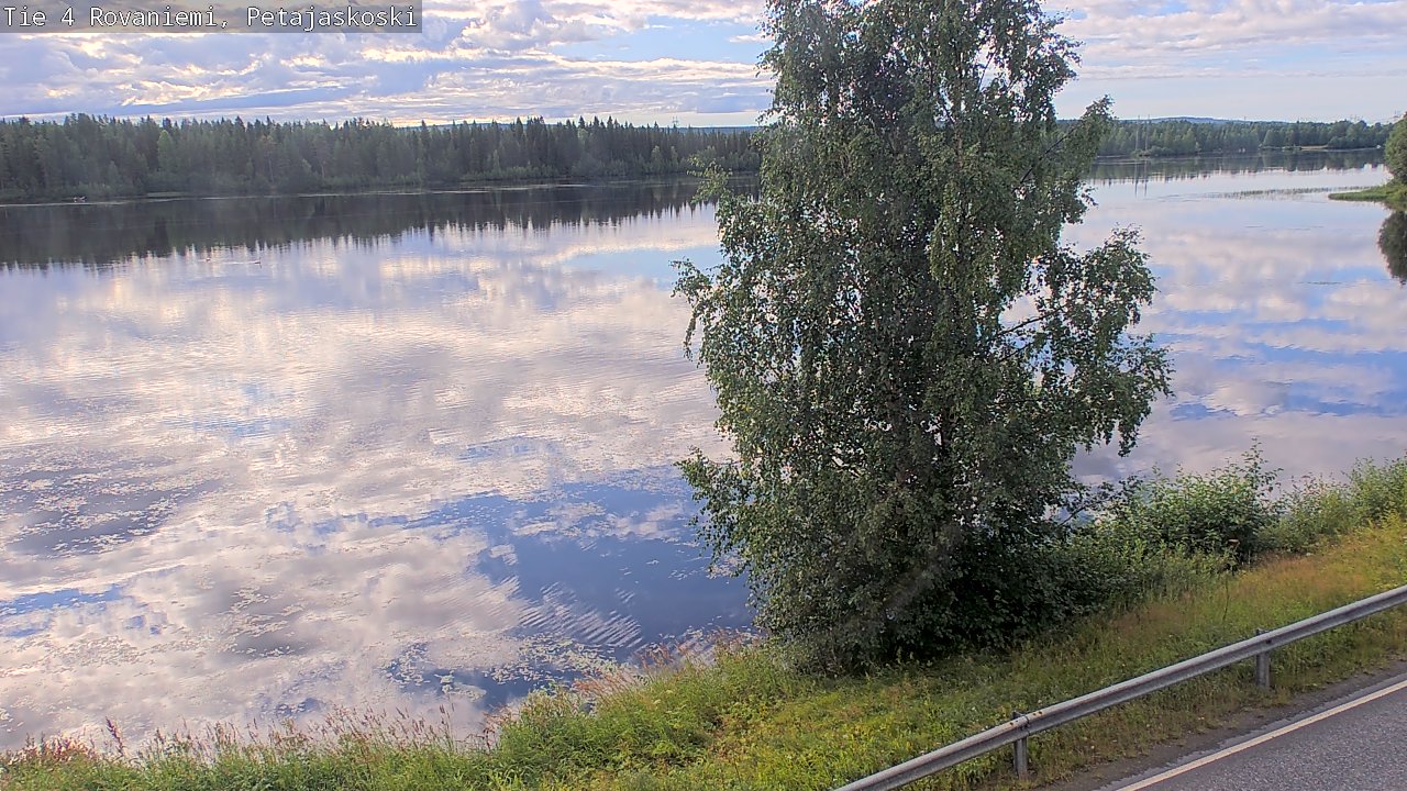 Weather Camera Image Road 4 Rovaniemi, Petäjäskoski, Rovaniemi, Lappi
