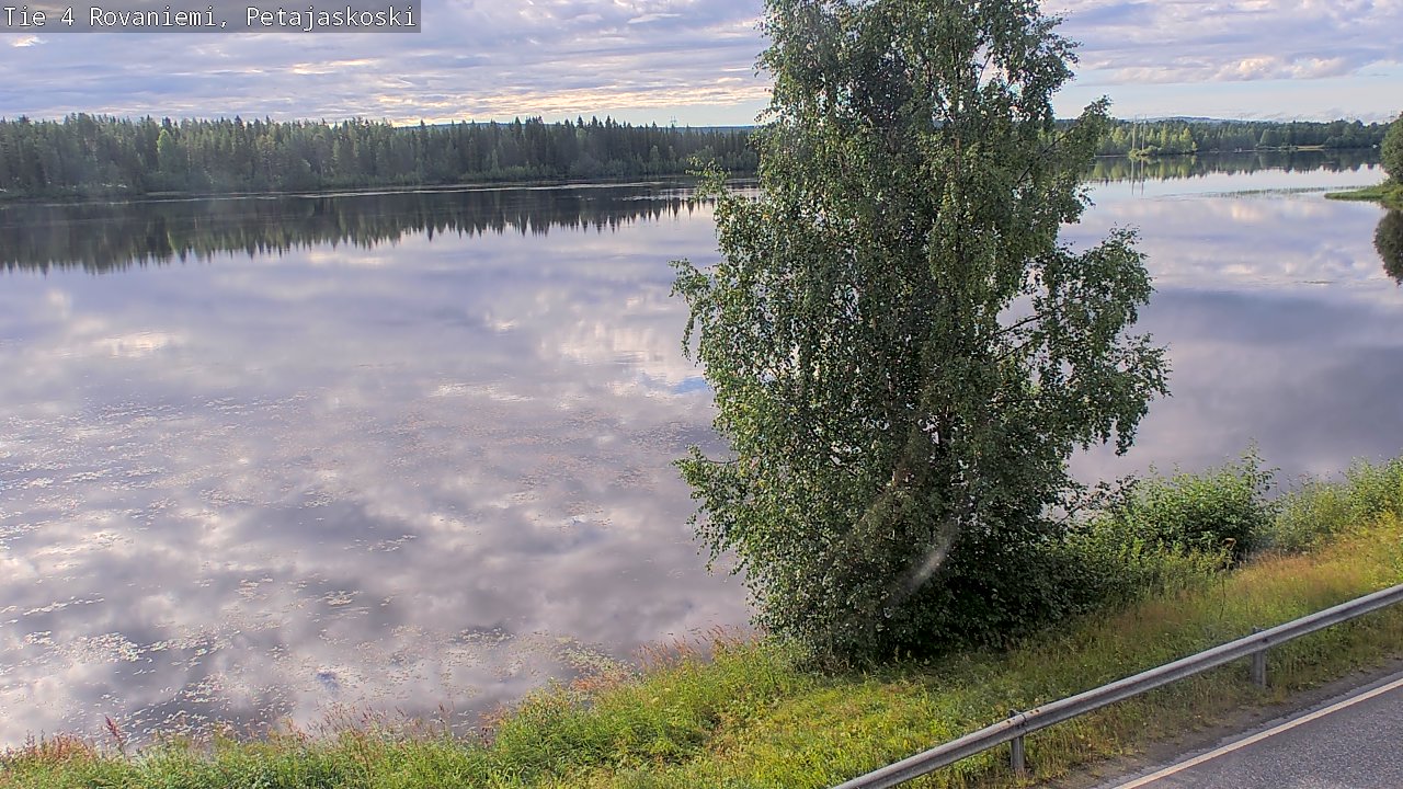 Weather Camera Image Road 4 Rovaniemi, Petäjäskoski, Rovaniemi, Lappi