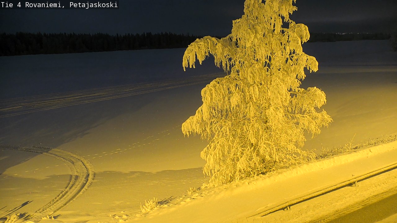 Kelikamerat Kuva Tie 4 Rovaniemi, Petäjäskoski, Rovaniemi, Lappi