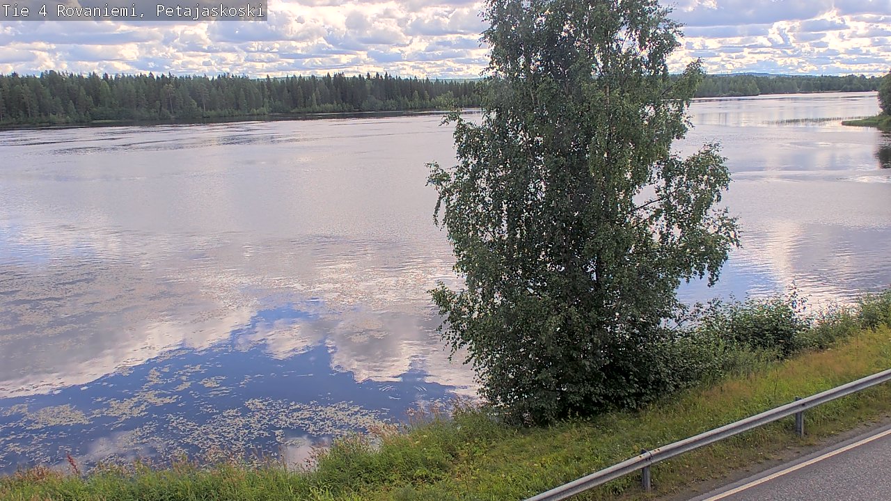 Weather Camera Image Road 4 Rovaniemi, Petäjäskoski, Rovaniemi, Lappi