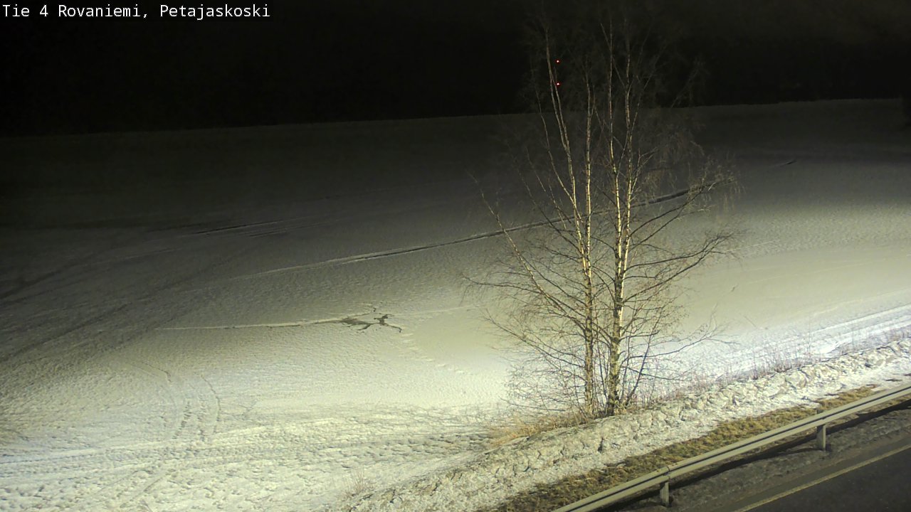 Kelikamerat Kuva Tie 4 Rovaniemi, Petäjäskoski, Rovaniemi, Lappi