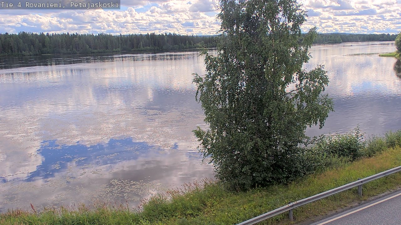 Weather Camera Image Road 4 Rovaniemi, Petäjäskoski, Rovaniemi, Lappi