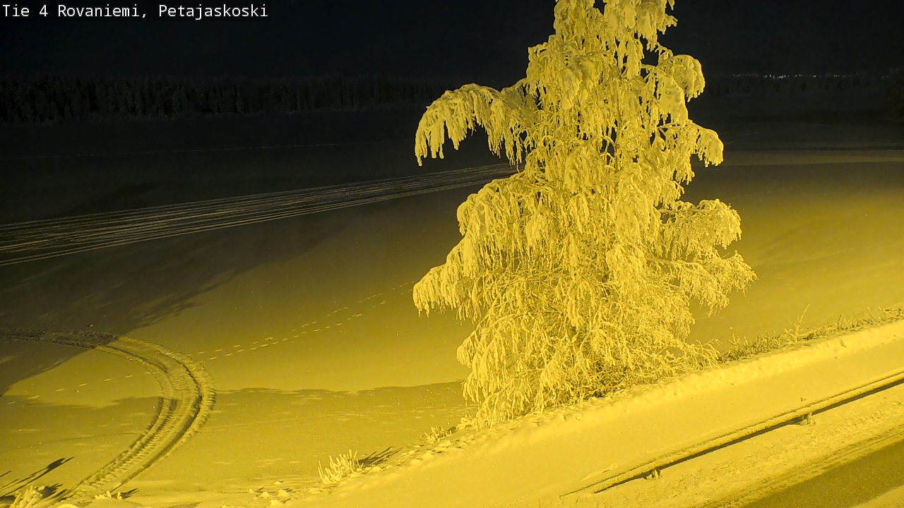 Kelikamerat Kuva Tie 4 Rovaniemi, Petäjäskoski, Rovaniemi, Lappi