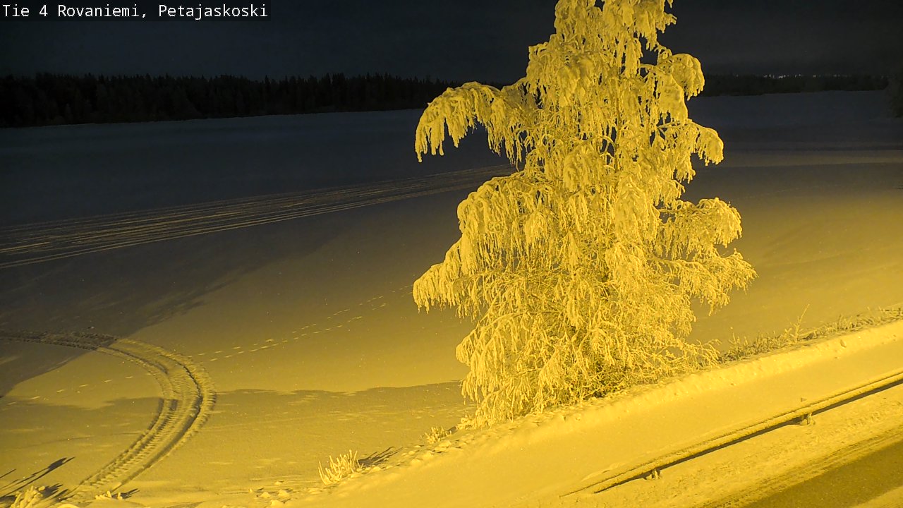 Kelikamerat Kuva Tie 4 Rovaniemi, Petäjäskoski, Rovaniemi, Lappi