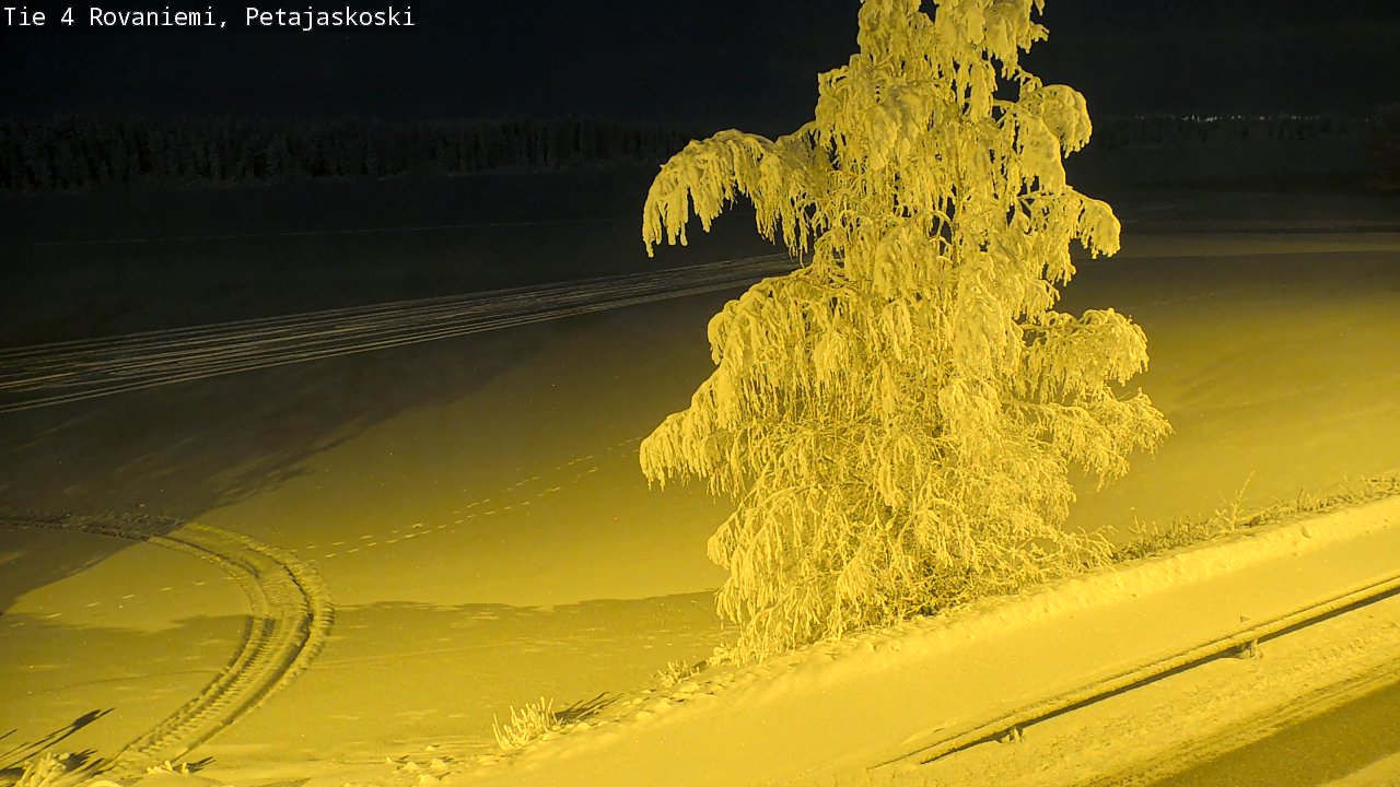 Kelikamerat Kuva Tie 4 Rovaniemi, Petäjäskoski, Rovaniemi, Lappi