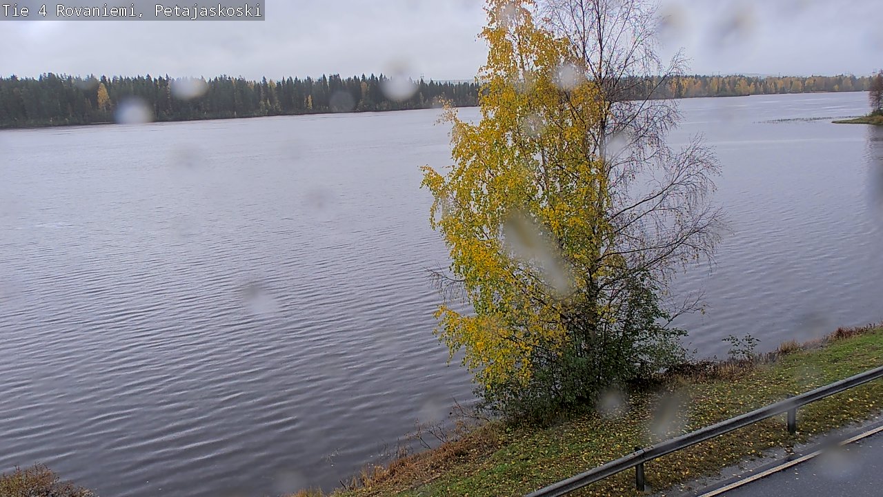 Weather Camera Image Väg 4 Rovaniemi, Petäjäskoski, Rovaniemi, Lappi
