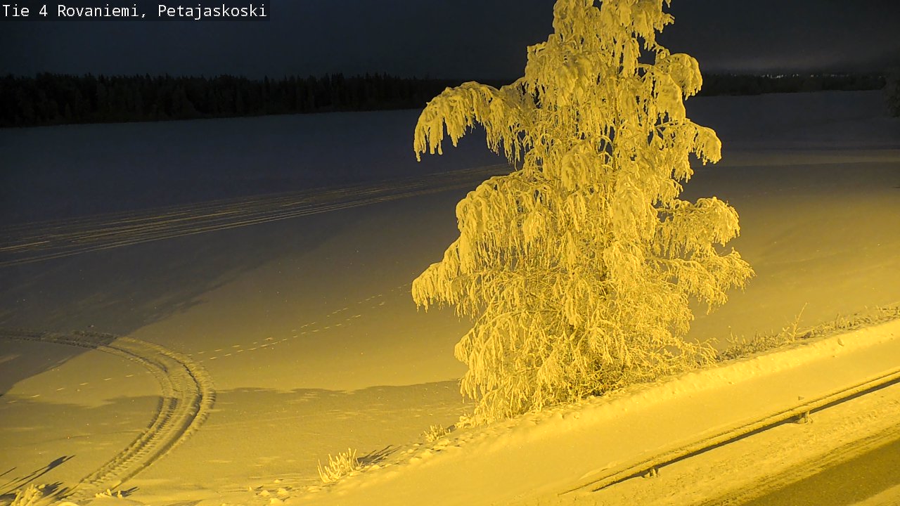 Kelikamerat Kuva Tie 4 Rovaniemi, Petäjäskoski, Rovaniemi, Lappi