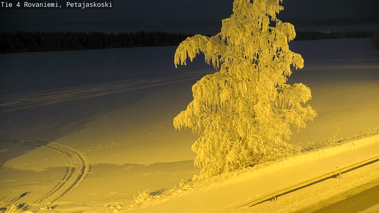 Kelikamerat Kuva Tie 4 Rovaniemi, Petäjäskoski, Rovaniemi, Lappi