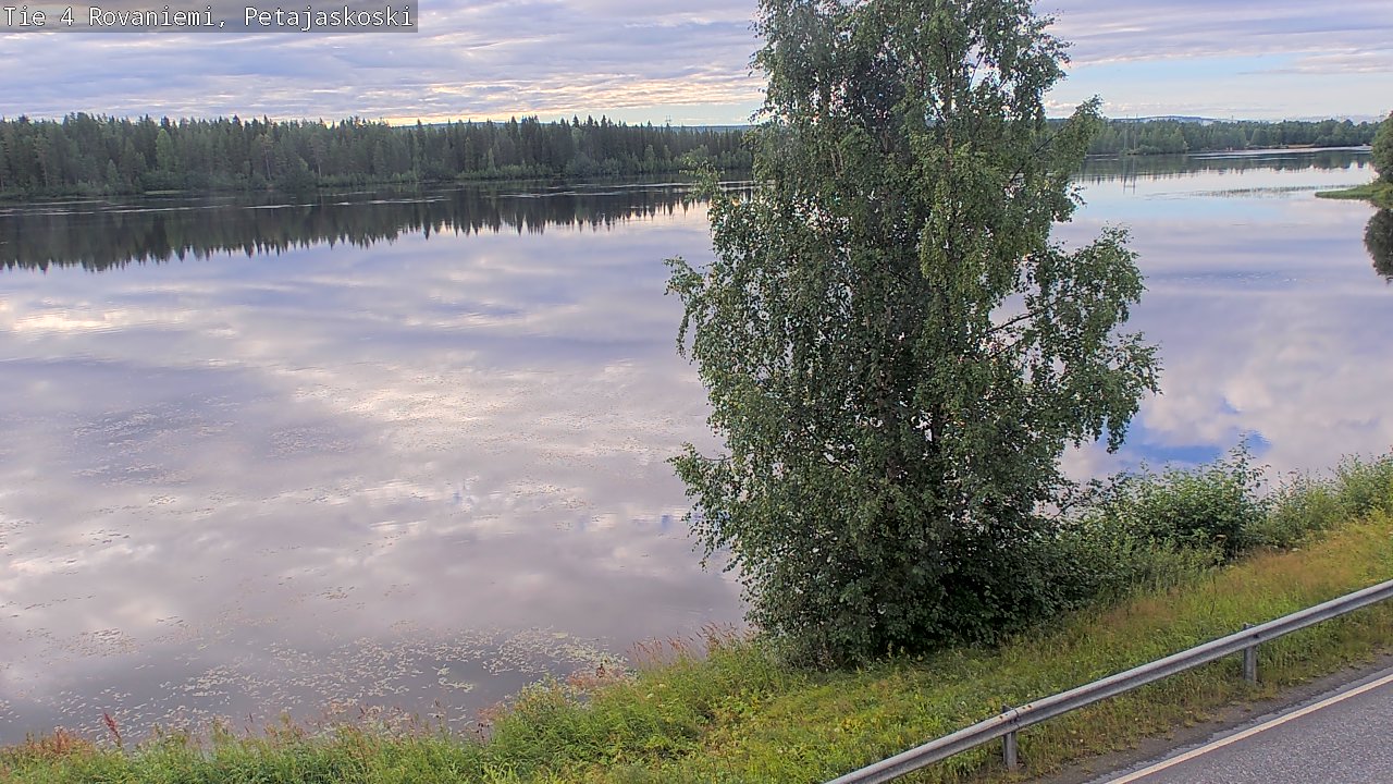 Weather Camera Image Road 4 Rovaniemi, Petäjäskoski, Rovaniemi, Lappi