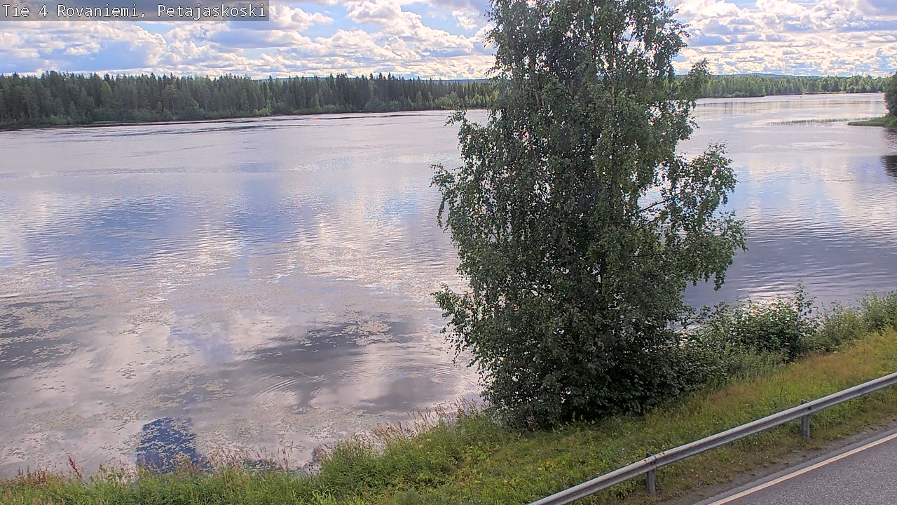 Weather Camera Image Road 4 Rovaniemi, Petäjäskoski, Rovaniemi, Lappi