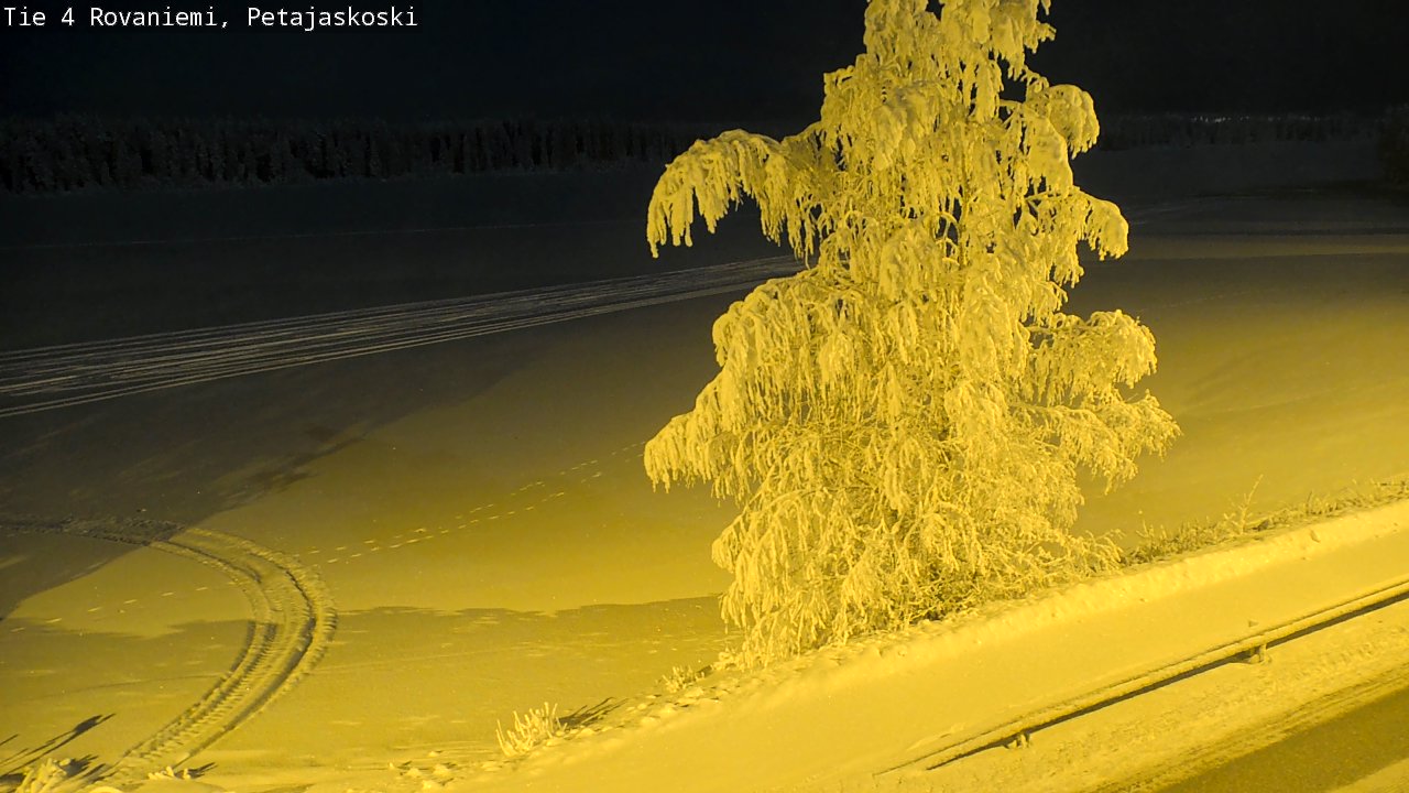 Kelikamerat Kuva Tie 4 Rovaniemi, Petäjäskoski, Rovaniemi, Lappi