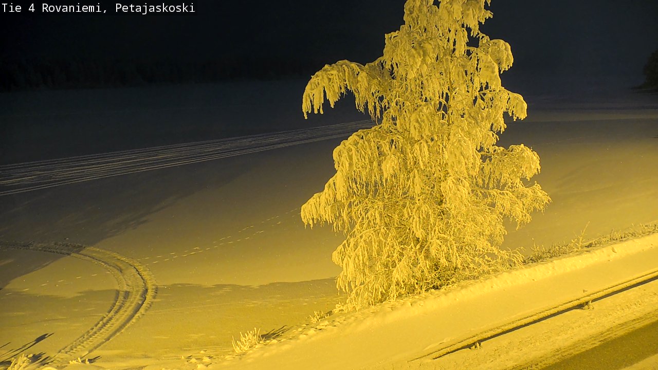 Kelikamerat Kuva Tie 4 Rovaniemi, Petäjäskoski, Rovaniemi, Lappi