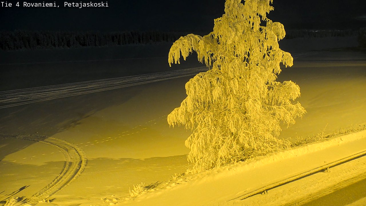 Kelikamerat Kuva Tie 4 Rovaniemi, Petäjäskoski, Rovaniemi, Lappi