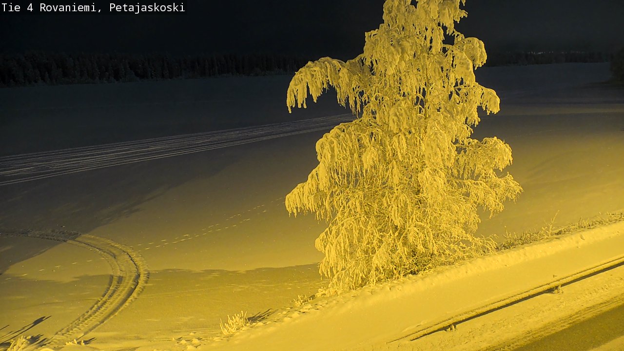 Kelikamerat Kuva Tie 4 Rovaniemi, Petäjäskoski, Rovaniemi, Lappi