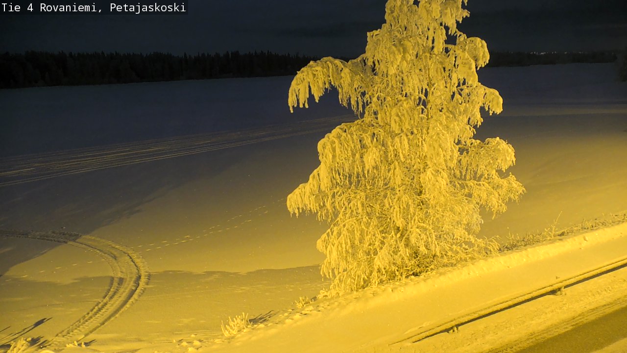 Kelikamerat Kuva Tie 4 Rovaniemi, Petäjäskoski, Rovaniemi, Lappi