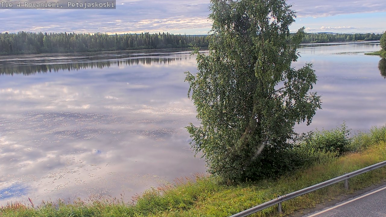 Weather Camera Image Road 4 Rovaniemi, Petäjäskoski, Rovaniemi, Lappi