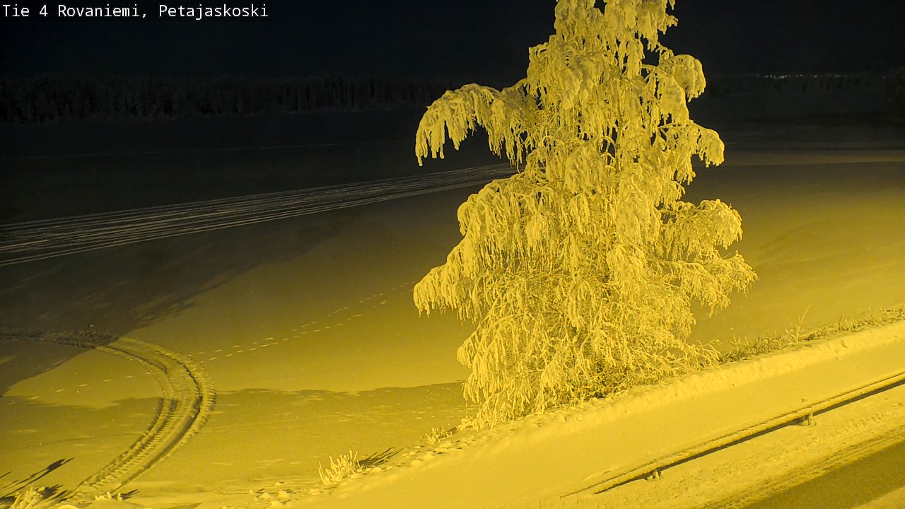 Kelikamerat Kuva Tie 4 Rovaniemi, Petäjäskoski, Rovaniemi, Lappi