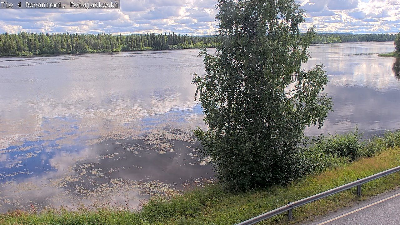 Weather Camera Image Road 4 Rovaniemi, Petäjäskoski, Rovaniemi, Lappi