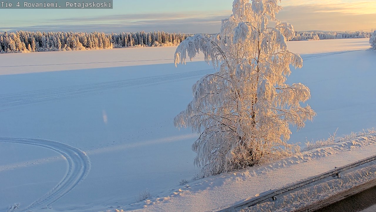 Kelikamerat Kuva Tie 4 Rovaniemi, Petäjäskoski, Rovaniemi, Lappi