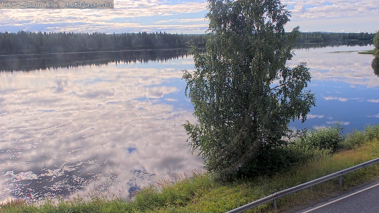 Weather Camera Image Road 4 Rovaniemi, Petäjäskoski, Rovaniemi, Lappi
