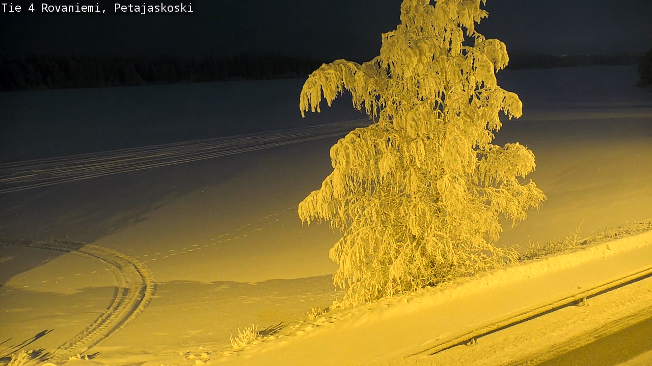 Kelikamerat Kuva Tie 4 Rovaniemi, Petäjäskoski, Rovaniemi, Lappi