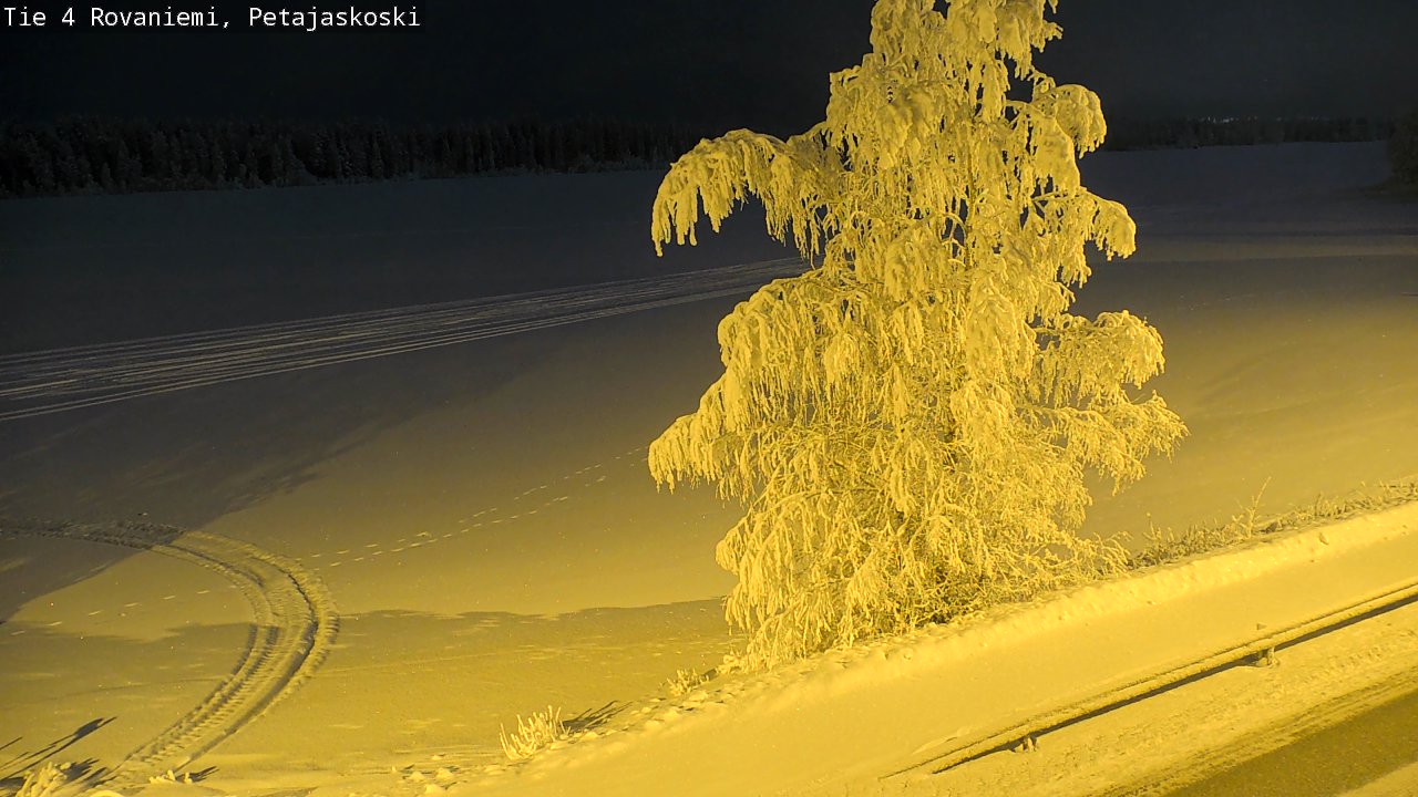 Kelikamerat Kuva Tie 4 Rovaniemi, Petäjäskoski, Rovaniemi, Lappi