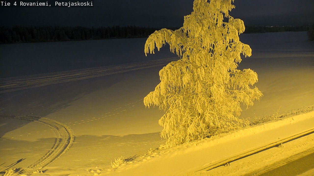 Kelikamerat Kuva Tie 4 Rovaniemi, Petäjäskoski, Rovaniemi, Lappi
