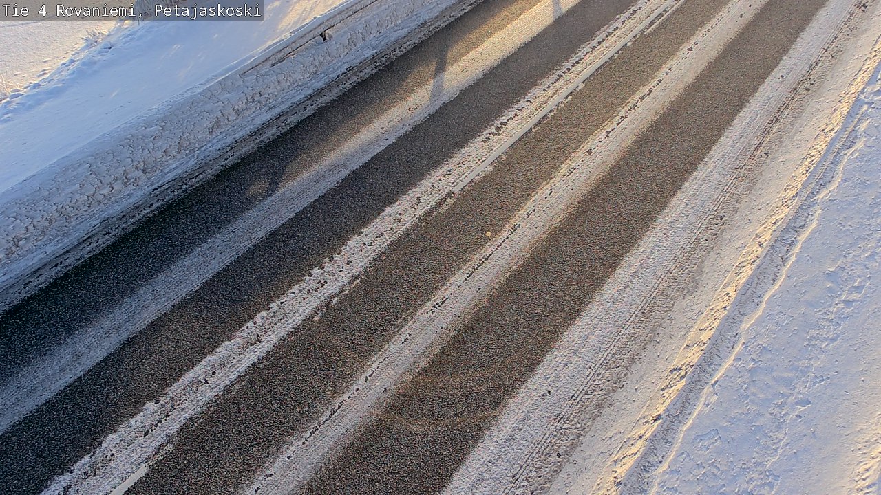 Kelikamerat Kuva Tie 4 Rovaniemi, Petäjäskoski, Rovaniemi, Lappi