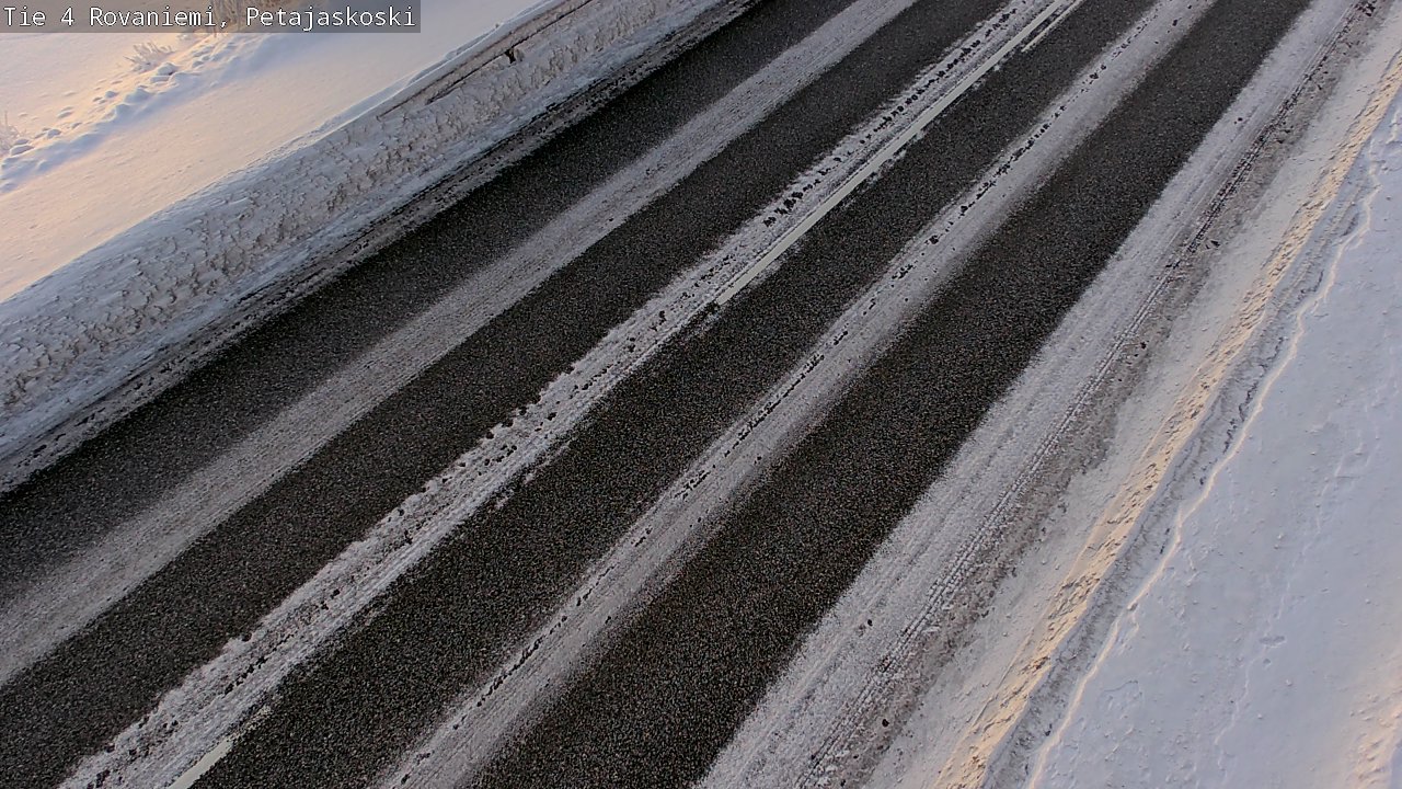 Kelikamerat Kuva Tie 4 Rovaniemi, Petäjäskoski, Rovaniemi, Lappi