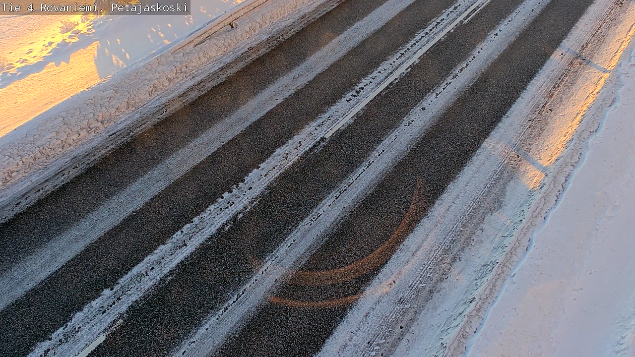 Kelikamerat Kuva Tie 4 Rovaniemi, Petäjäskoski, Rovaniemi, Lappi