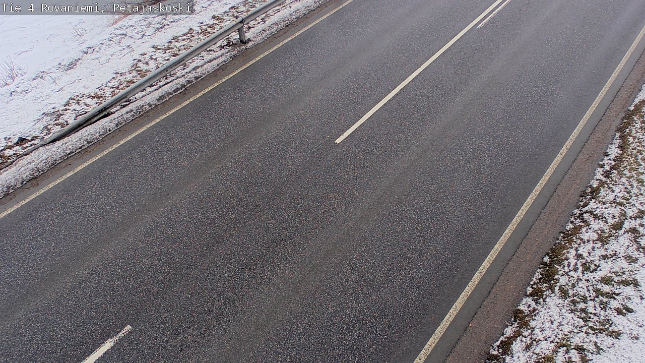 Kelikamerat Kuva Tie 4 Rovaniemi, Petäjäskoski, Rovaniemi, Lappi