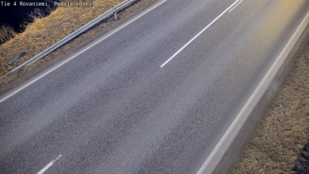 Weather Camera Image Road 4 Rovaniemi, Petäjäskoski, Rovaniemi, Lappi