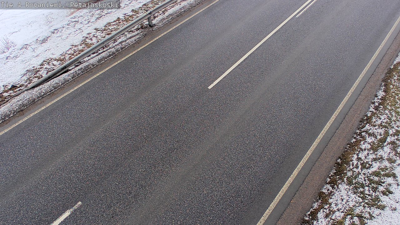 Kelikamerat Kuva Tie 4 Rovaniemi, Petäjäskoski, Rovaniemi, Lappi