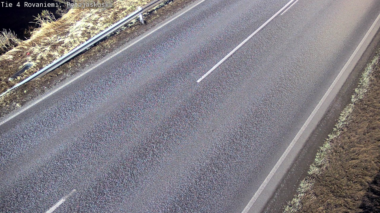 Weather Camera Image Road 4 Rovaniemi, Petäjäskoski, Rovaniemi, Lappi
