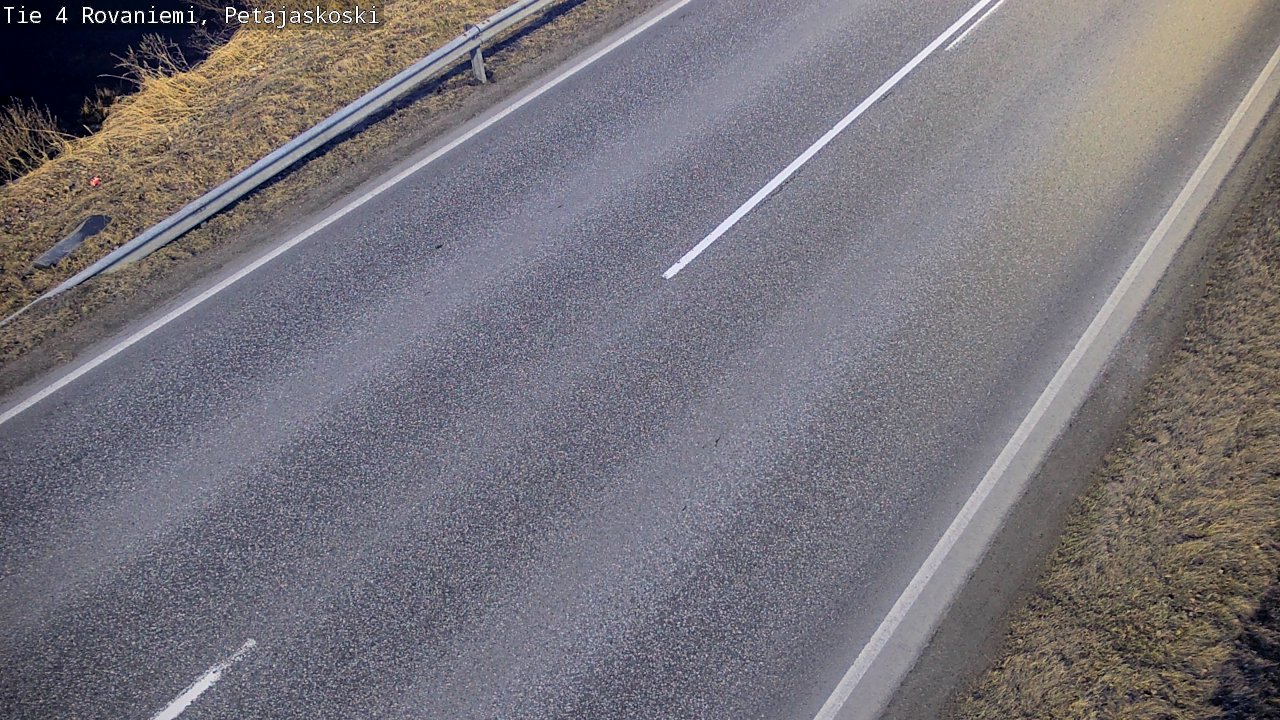 Weather Camera Image Road 4 Rovaniemi, Petäjäskoski, Rovaniemi, Lappi