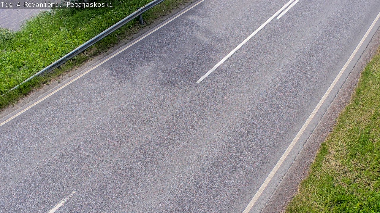 Weather Camera Image Väg 4 Rovaniemi, Petäjäskoski, Rovaniemi, Lappi