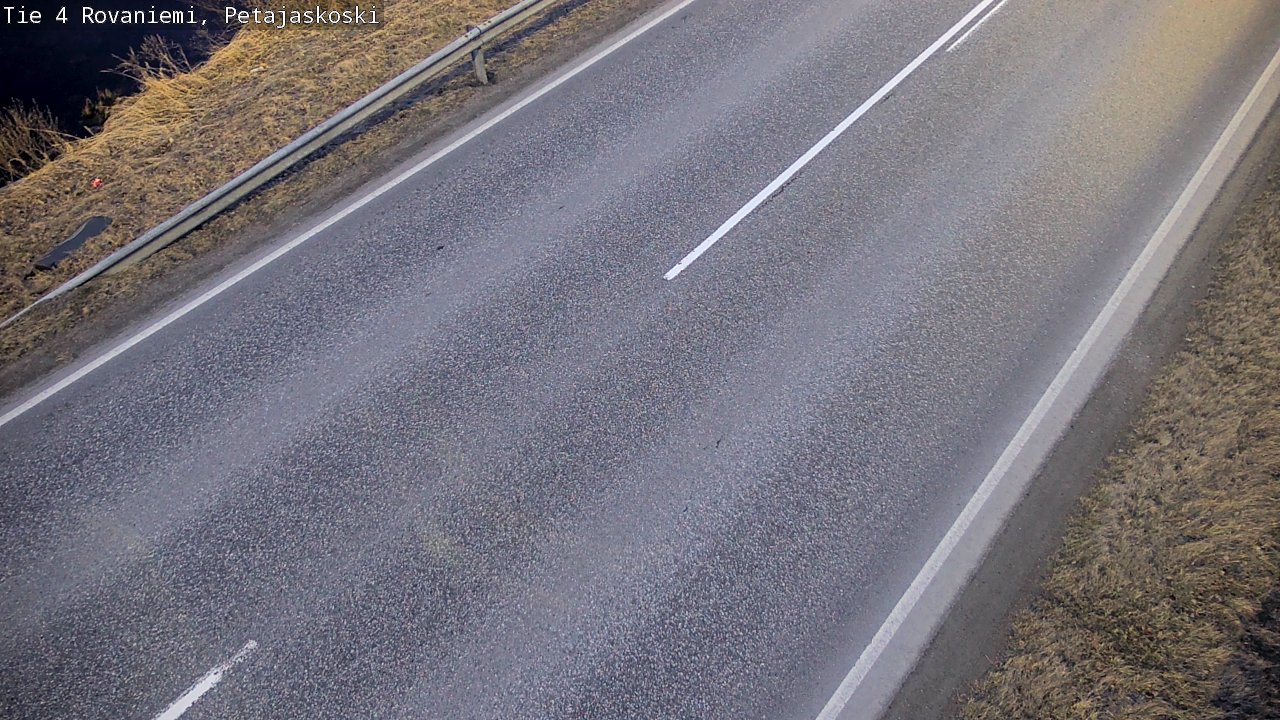 Weather Camera Image Road 4 Rovaniemi, Petäjäskoski, Rovaniemi, Lappi