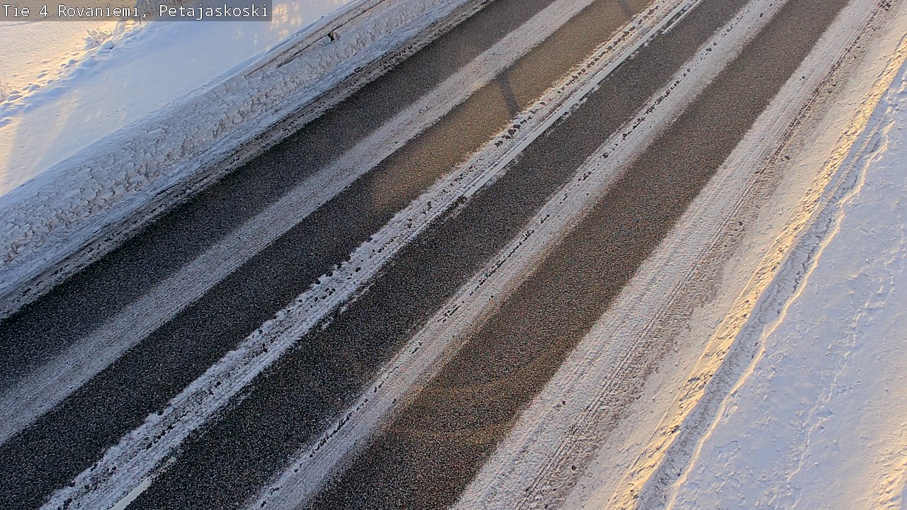 Kelikamerat Kuva Tie 4 Rovaniemi, Petäjäskoski, Rovaniemi, Lappi