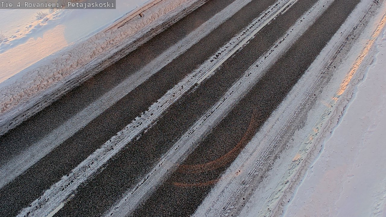 Kelikamerat Kuva Tie 4 Rovaniemi, Petäjäskoski, Rovaniemi, Lappi