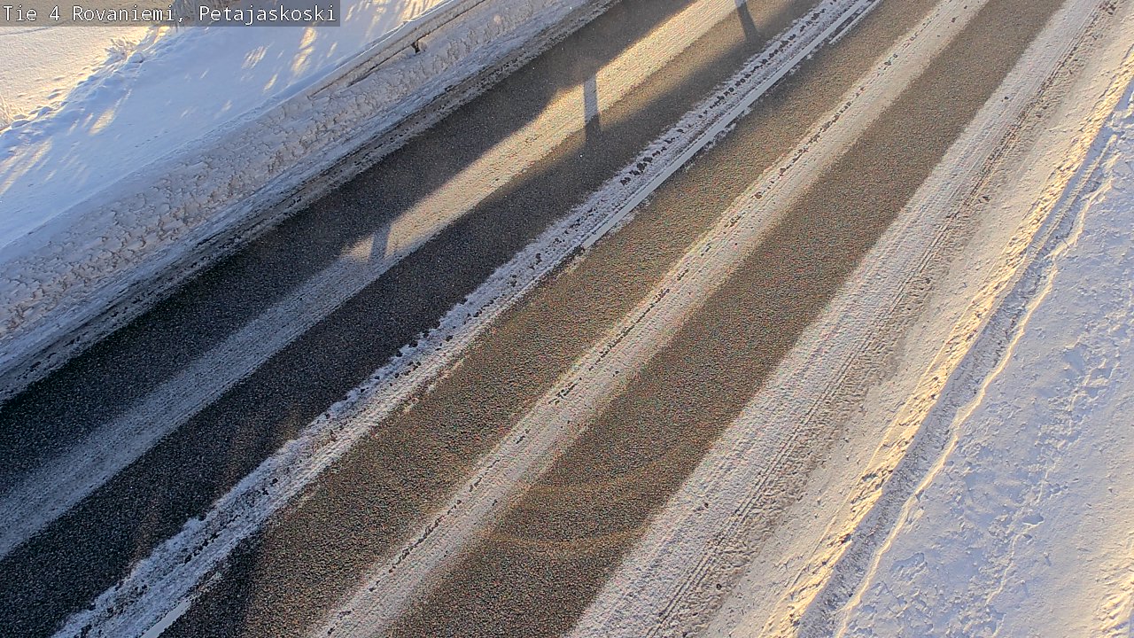 Kelikamerat Kuva Tie 4 Rovaniemi, Petäjäskoski, Rovaniemi, Lappi