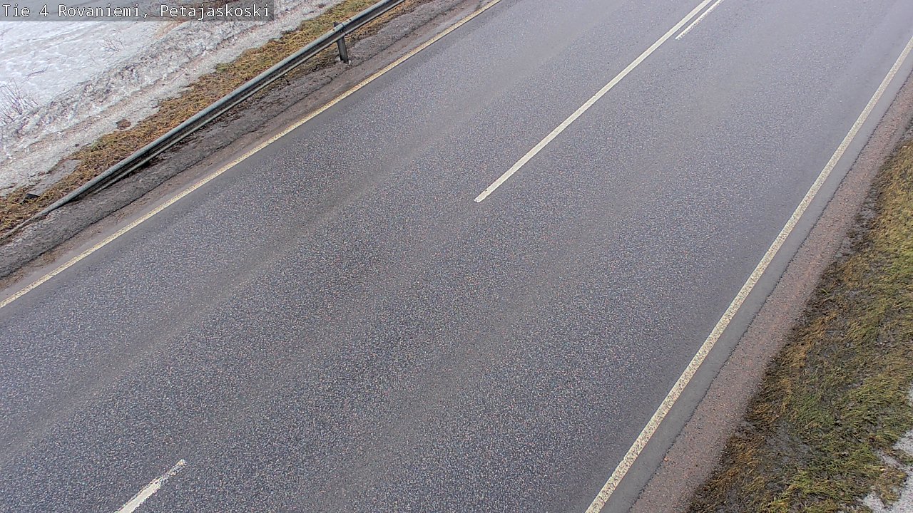 Weather Camera Image Road 4 Rovaniemi, Petäjäskoski, Rovaniemi, Lappi