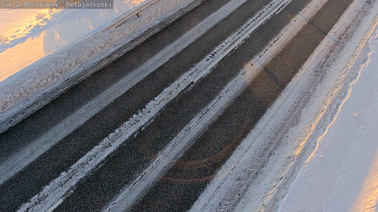 Kelikamerat Kuva Tie 4 Rovaniemi, Petäjäskoski, Rovaniemi, Lappi