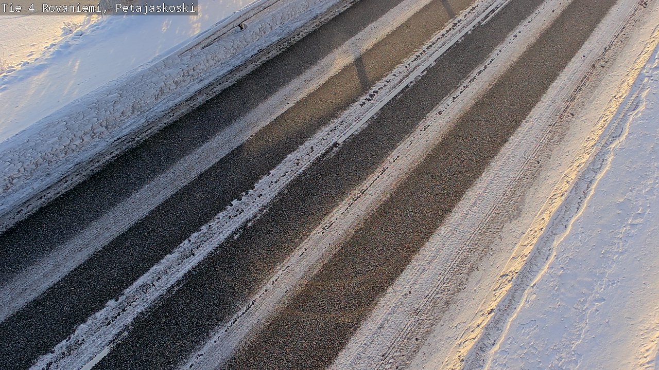 Kelikamerat Kuva Tie 4 Rovaniemi, Petäjäskoski, Rovaniemi, Lappi