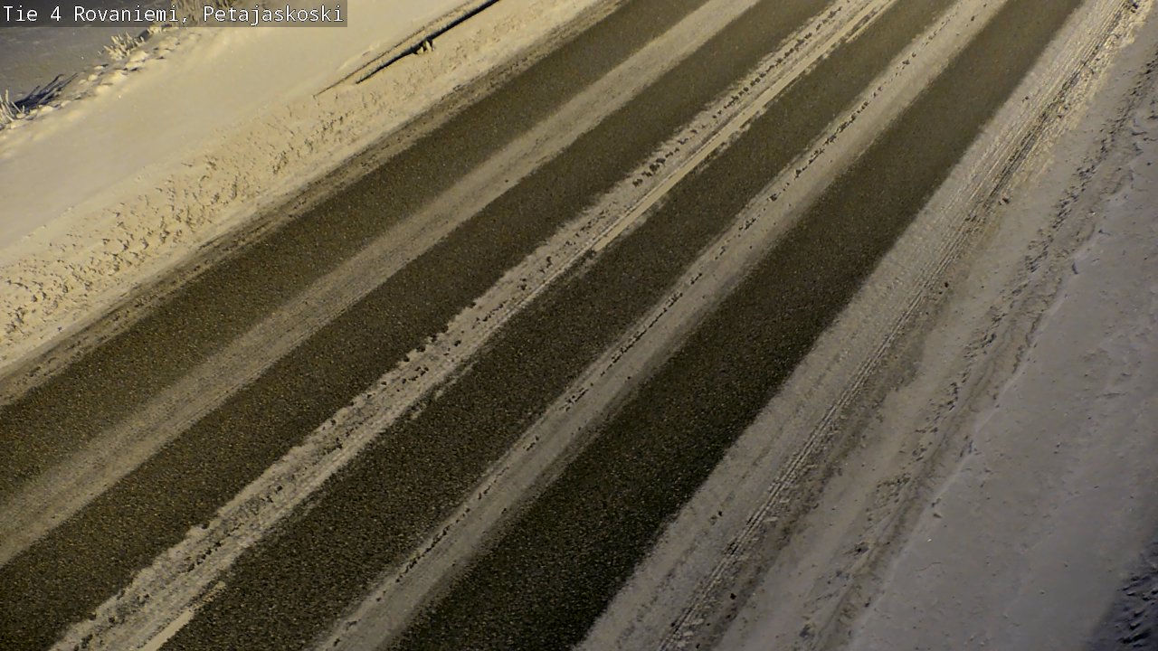 Kelikamerat Kuva Tie 4 Rovaniemi, Petäjäskoski, Rovaniemi, Lappi